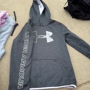 Grey girls hoodie